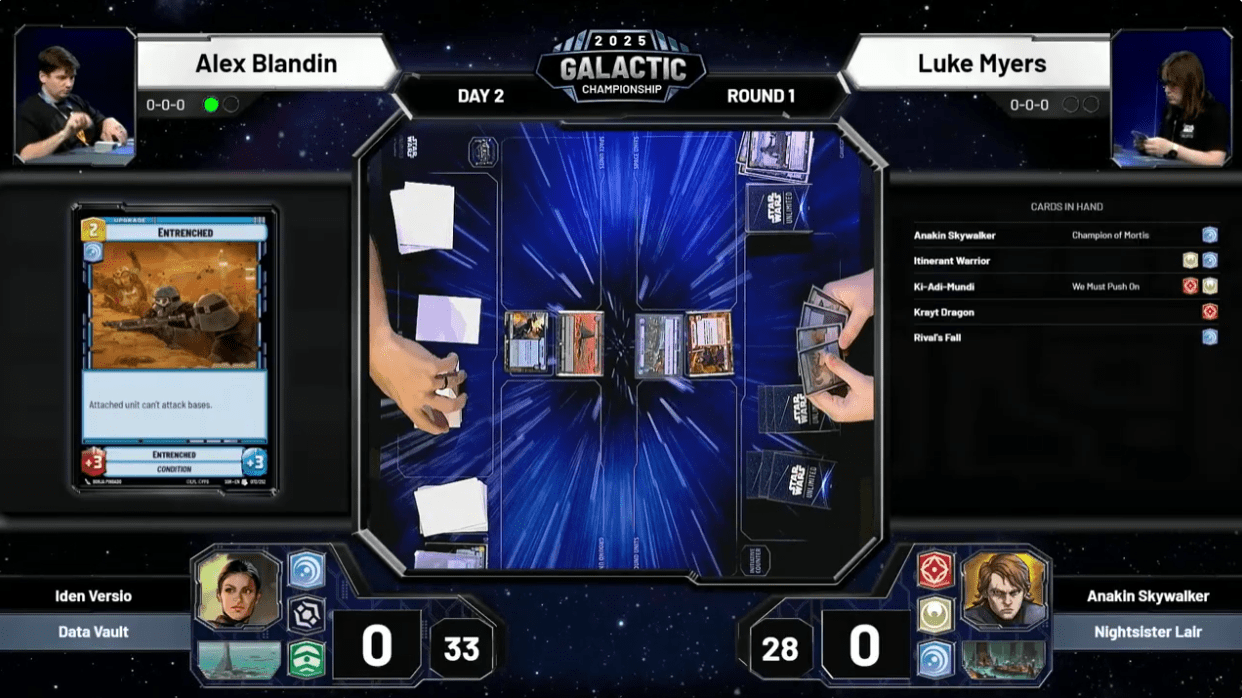 Star Wars Unlimited Galactic Championship Day 2