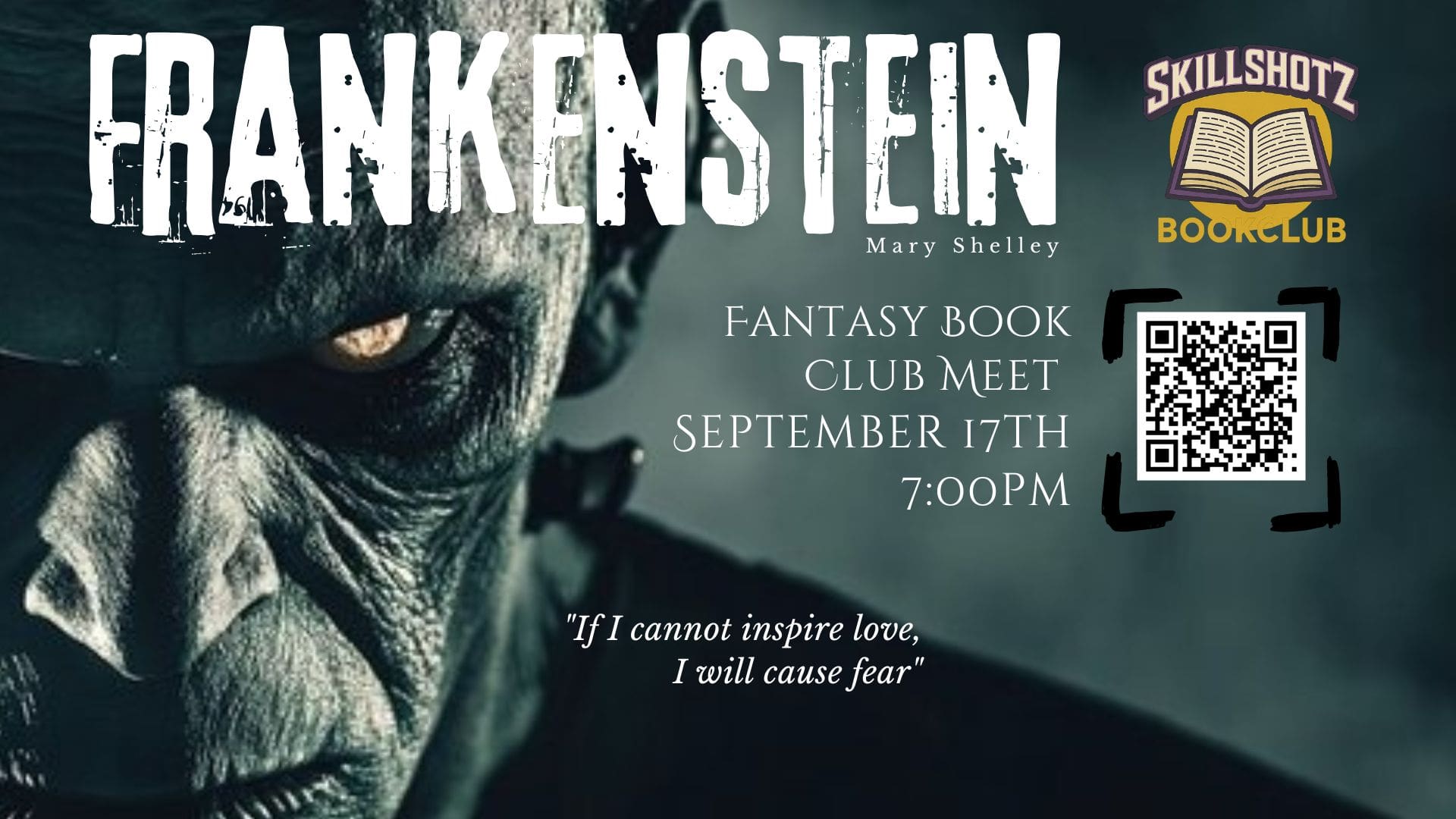 Dark Blue Woman Photograph Mystery Wattpad Book Cover (Presentation) The Never Ending Story book cover with QR Code