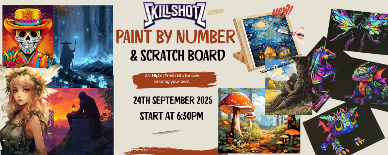 Red and Beige Illustrative Workshop Painting Instagram Post 800 x 320 px 2