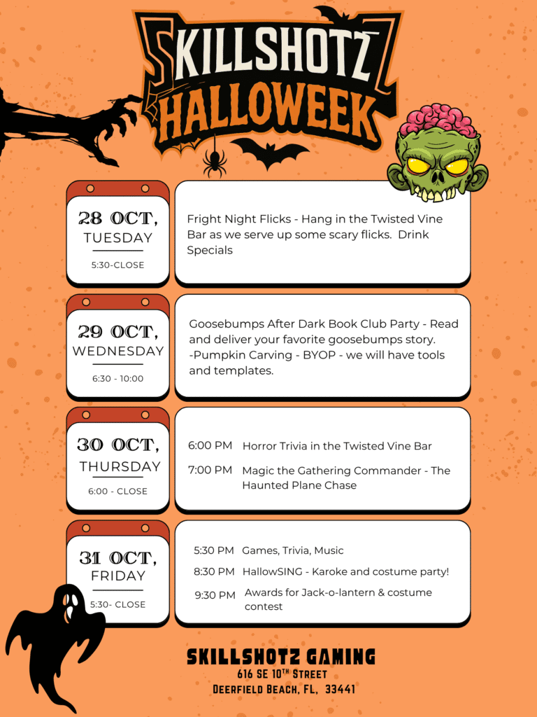 Orange Retro Halloween Party Upcoming Event Poster 2