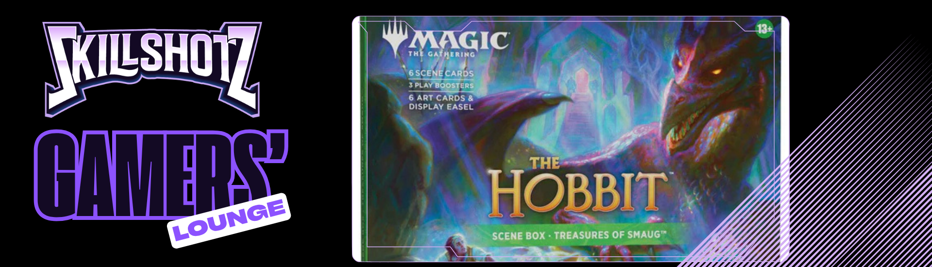 The Hobbit MTG Scene Boxes 6 Magic the Gathering Hobbit MTG Scene Boxes — Crack the Plates and Treasures of Smaug panoramic cards 2026