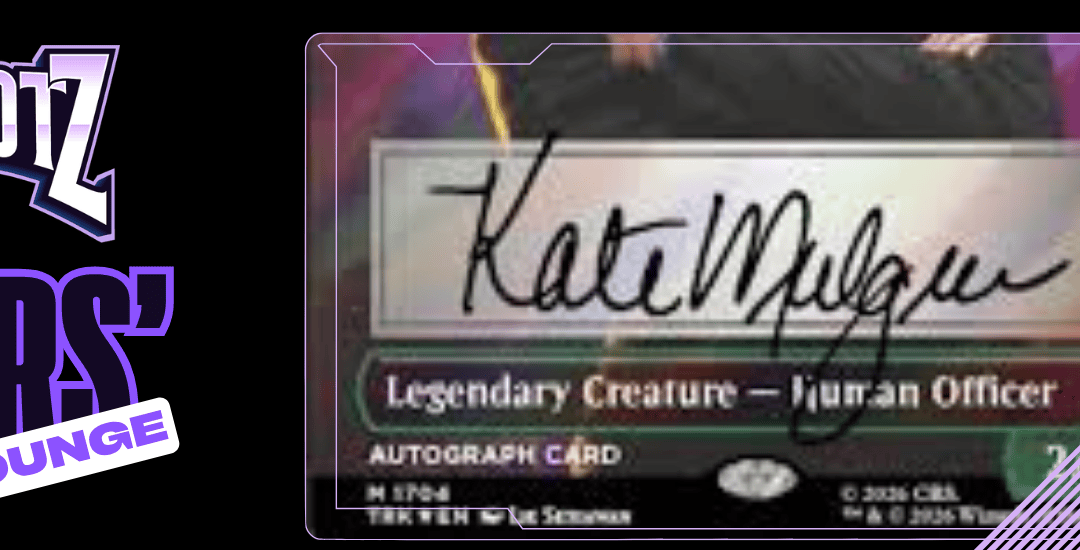 MTG Star Trek Chase Cards Autographs